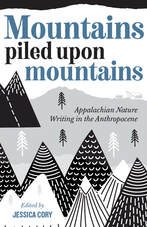 Mountains Piled Upon Mountains Book cover with graphic mountains